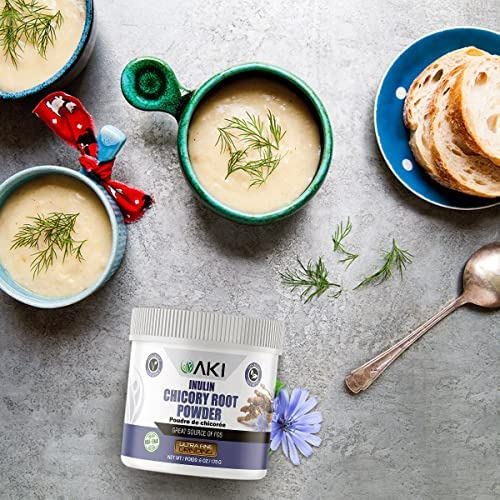 Pó De Raiz De Chicória Com Inulina Aki - Rico Em Fibras E F - Imagem 5