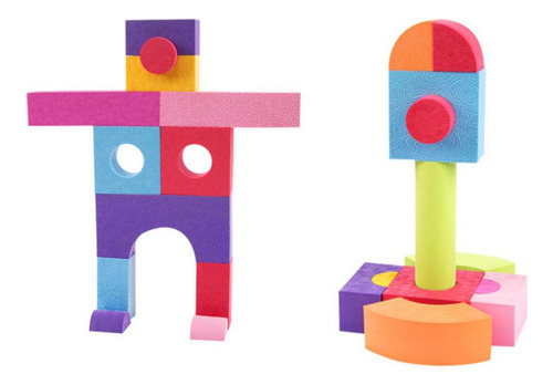 De Construção De Espuma E Segura De 50 Peças Para - Imagem 10