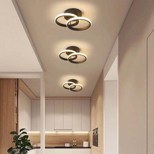Luminária Pendente Moderna, Quarto, Luz Led De 20 Cm - Imagem 17