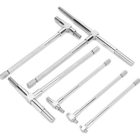 Conjunto Em Forma De T Com Medidor De Diâmetro Interno Ajust - Imagem 5