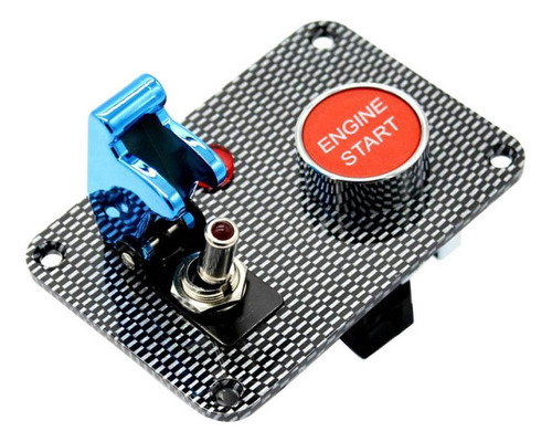 Botão De Partida Do Motor De Carro Painel Do Interruptor De - Imagem 7
