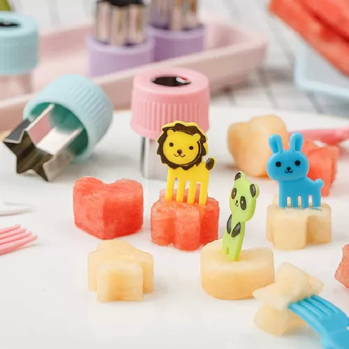 Yiyi Conjunto Cortador Sanduíche Frutas Infantil 28 - Imagem 8