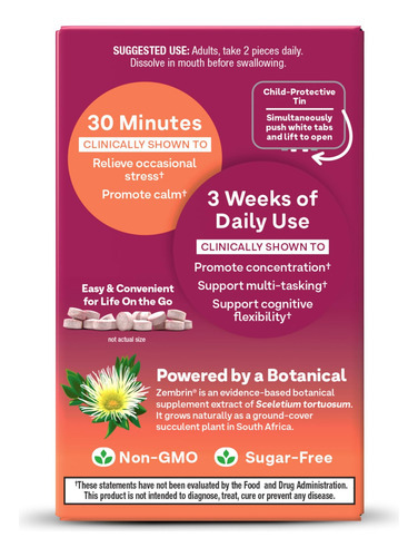 Natrol Quick Balance Calm Mints, Suplemento Dietético, De 30 - Imagem 6