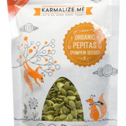 Karmaliseme Pepitas Orgánicas Crudas, 002 Libra