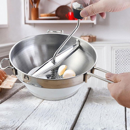 W Moinho Alimentos Aço Inoxidável 19cm, Ótimo Para Purê - Imagem 9