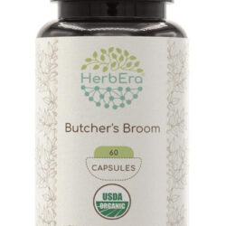 Vassoura De Açougueiro Herbera Usda Orgânica 60 Cápsulas | S
