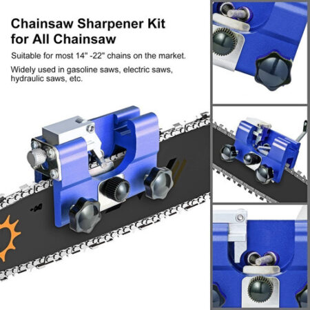 Kit Ferramentas Manuais Para Afiador Motosserra + 5 Ca - Imagem 3