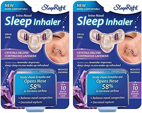 Inalador Intranasal Para Sono Sleepright, Redutor De Congest - Imagem 6