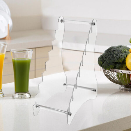 Suporte De Faca De Mesa Acrílico Suporte De Claro 10cm - Imagem 7