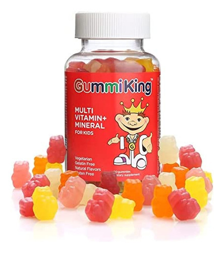 Gummi King Multi Vitamina + Mineral Gummi (suplemento Dieté