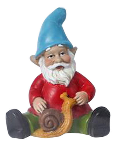 Para Anão Ornamentos Cartoon Resina Decoração Jardim Pátio - Imagem 6