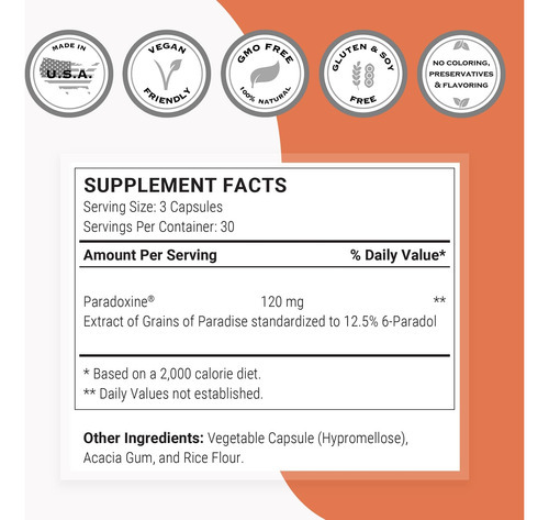 Supersmart - Paradoxina 120mg Por Dia - Suplemento Grãos Do - Imagem 3