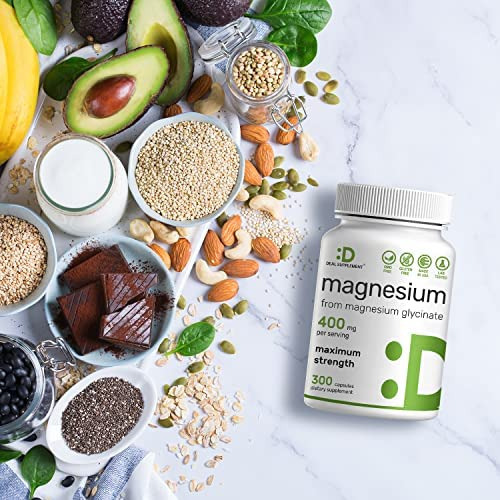 Glicinato De Magnésio 400mg | Magnésio Elemental - 300 Cápsu - Imagem 6