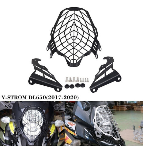Protetor De Farol V Strom Para V-strom Suzuki 650 Dl650 - Imagem 3