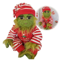Boneca Grinch, Lindo Brinquedo De Pelúcia De Natal