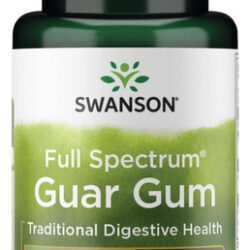 Swanson Full Spectrum Guar Gum 400 Miligrams 60 Cápsulas
