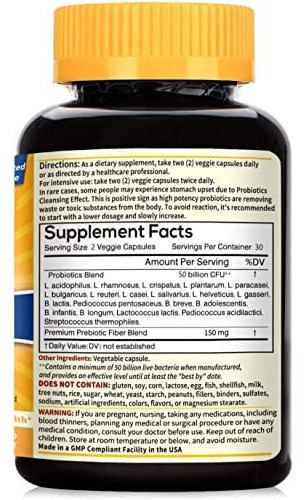 Newrhythm Probiotics 50 Bilhões De Ufc 20 Cepas, 60 Cápsula - Imagem 6