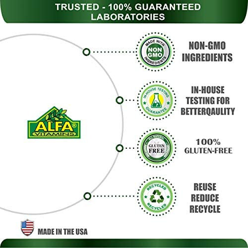 Suplemento Nutricional Alfa Vitamins Alfa Mg, 100 Unidades - Imagem 5