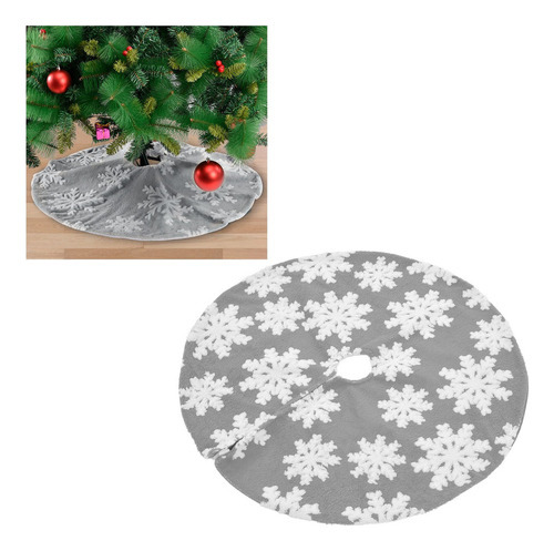 Padrões De Floco De Neve Fofos De Saia De Árvore De Natal Re - Imagem 8