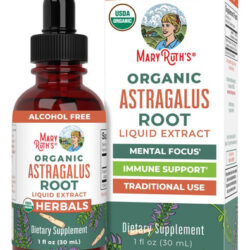 Raiz De Astrágalo Maryruth Organics, Sem Açúcar, Usda Orgâni