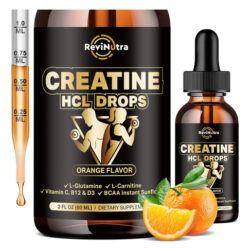 Gotas Líquidas De Creatina Hcl Para Homens E Mulheres, 1500