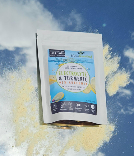 Em Pó Eletrólito Com Infusão Com 95% De Curcumina Orgânica P - Imagem 8