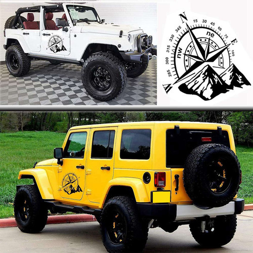 3 Peças De Carro Off-road, Suv, Autocolante, Corpo Lateral, - Imagem 5
