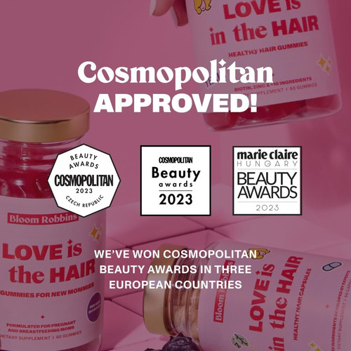 Bloom Robbins 60 Gomas De Cabelo Para Vitaminas De Crescimen - Imagem 9