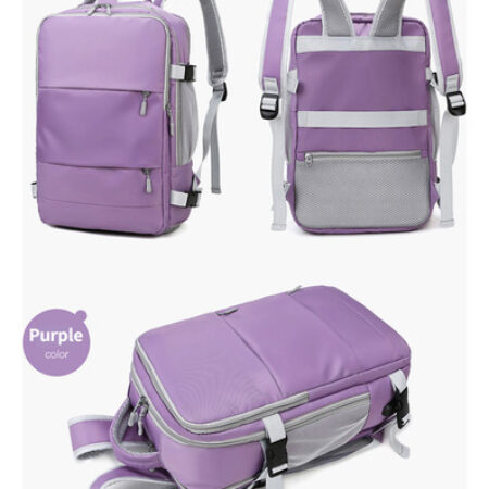 Mochila De Viagem Antifurto Multifuncional Para Laptop - Imagem 28