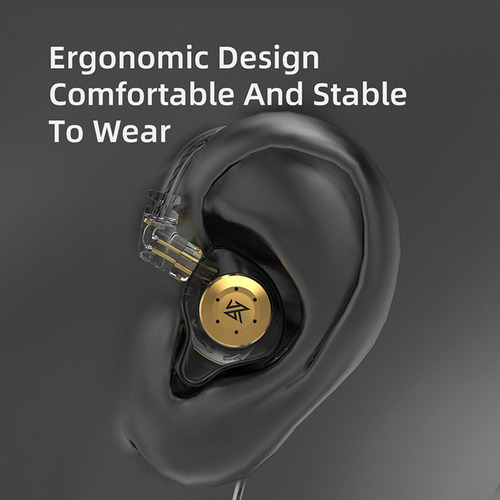 Fones De Ouvido Kz-edx Pro Hifi Bass Monito Com Cancelamento - Imagem 28