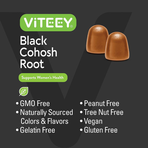 Black Cohosh Para Gomas Da Menopausa Para Mulheres - Supleme - Imagem 5