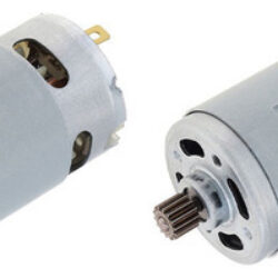 Motor 2x 21v Rs550 Motor Escovado De 14 Dentes Adequado Para