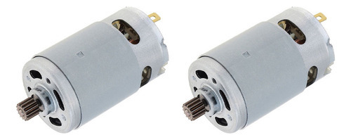 Motor 2x 21v Rs550 Motor Escovado De 14 Dentes Adequado Para