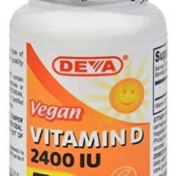 Deva, Vitamina D Vegana - 2.400 Ui - 90 Comprimidos