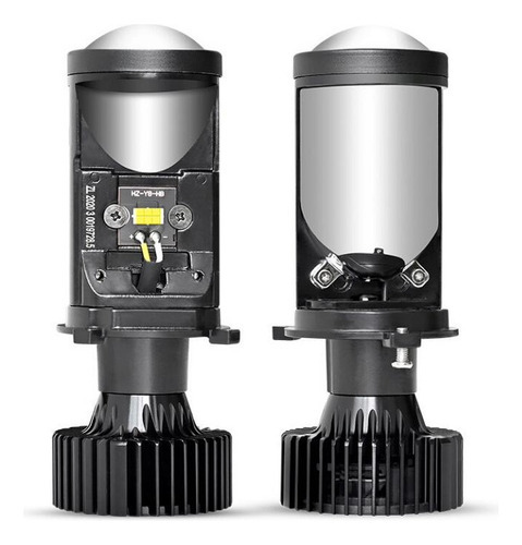 Projetor De Lente De Alta Potência Y6 Farol H4 Led 24000lm