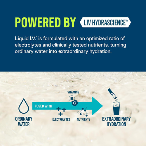 Liquid I.v.® Hydration Multiplier® Sem Açúcar - Framboesa Me - Imagem 4