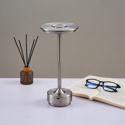 Candeeiro De Mesa Nórdico Led Touch Candeeiro De Mesa Bar Ho - Imagem 20