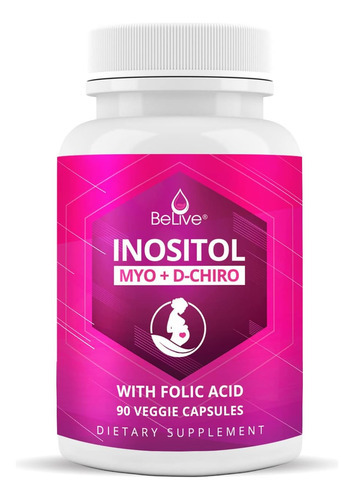 Belive Myo-inositol & D-chiro Inositol Capsules - 90ct I Ino
