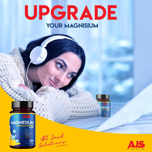 Suplemento De Glicinato De Magnésio Ajs 400 Mg | Comprimidos - Imagem 5