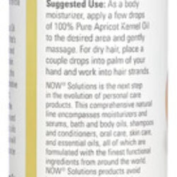 Óleo De Damasco Now Foods 100% Puro 118ml Importado 5un