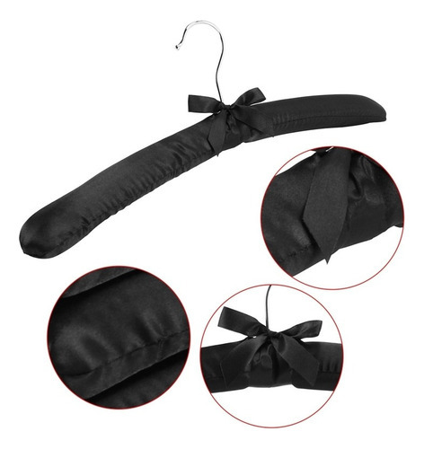 Cabides Acolchoados De Cetim De 15 Polegadas, Cabides, Roupa - Imagem 2
