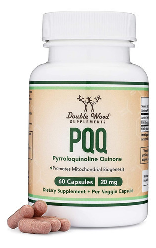 Suplemento Pqq - 20 Mg, 60 Cápsulas (pirroloquinolina Quino