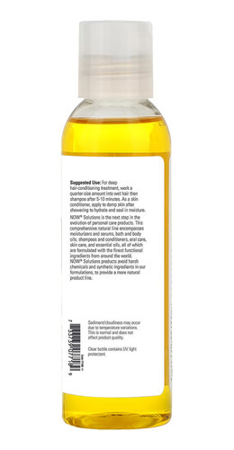 Óleo De Jojoba 118ml Hidratante 100% Puro Nowfoods Importado - Imagem 2