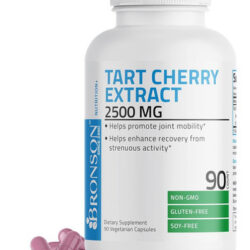 Extrato De Cereja Bronson Tart 2500 Mg De Fórmula Não Ogm Pr
