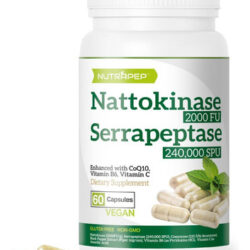 Suplemento Nattokinase 2000 Fu Serrapeptase Spu - Aprimorado