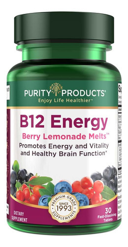 Produtos De Pureza Da Marca Vitamina B-12, 1000 Mcg, 30 Comp