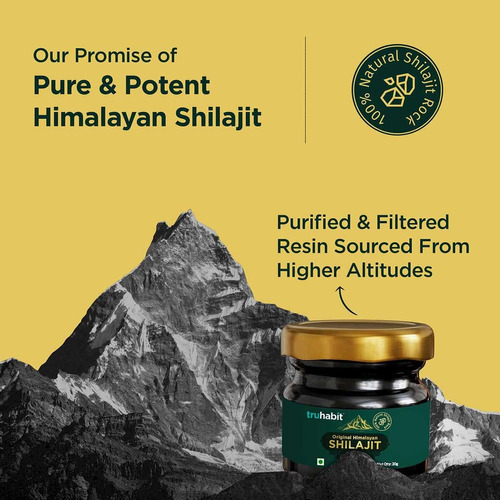Truhabit Original Himalayan Shilajit Resin Organic Fulvic Ac - Imagem 3