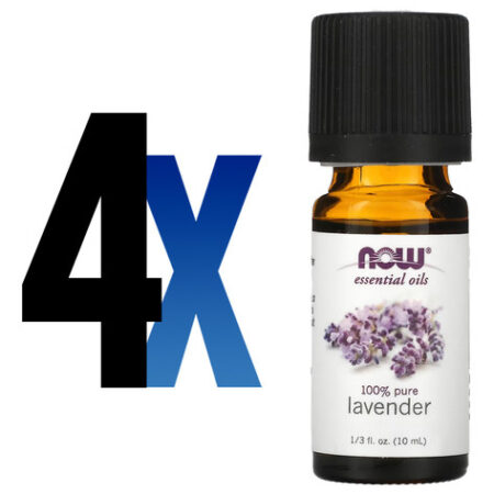 Óleo De Lavanda Now Foods 10ml 100% Puro Importado 4un - Imagem 2