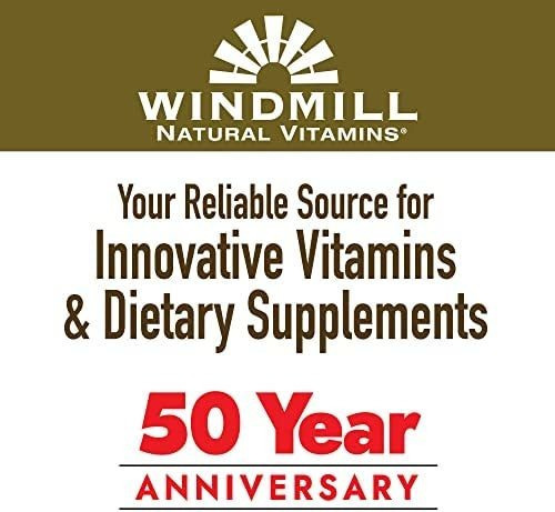 Vitamina B-12 Marca Windmill, 1000 Mcg, 100 Comprimidos - Imagem 6
