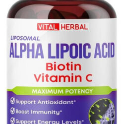Ácido Lipossômico Alfa Vital Lipossômico Com Biotina, Vitami